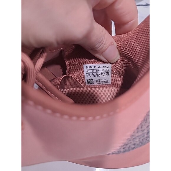 Size 7.5 - Adidas Tubular Shadow Pink Women's Running, Excellent Condition - Picture 7 of 8